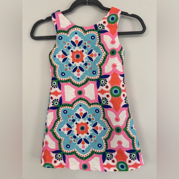 Rare Editions Other - Rare Editions Little Girl’s 7 multicolor mandala floral print dress